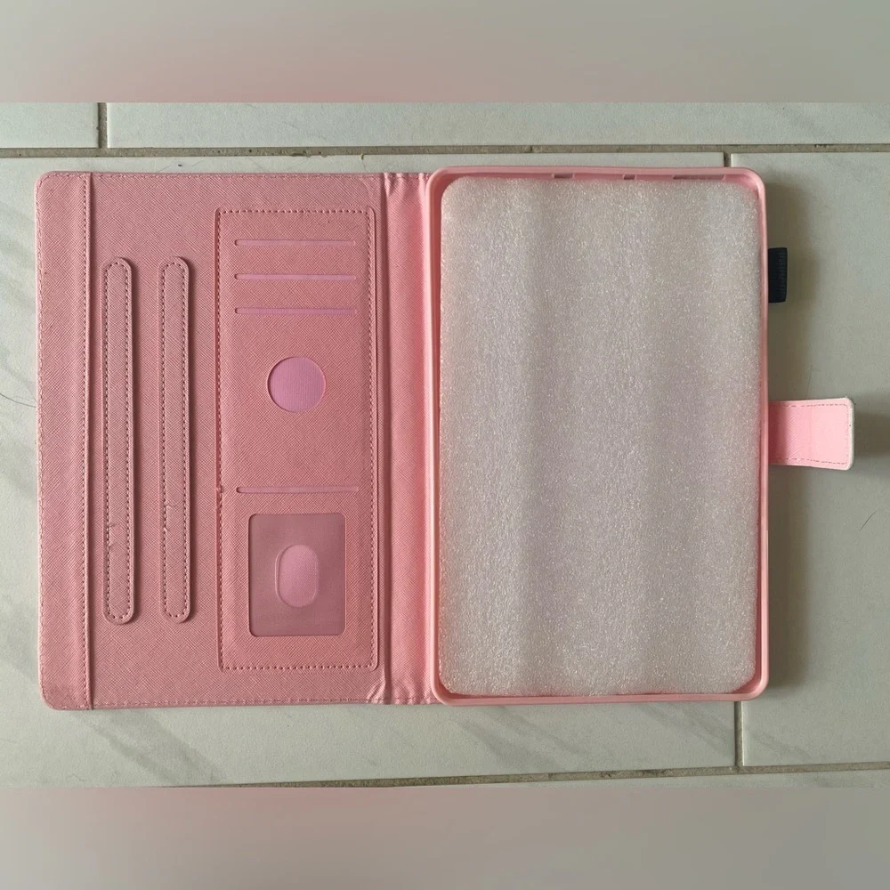BYCeKe : Pink and Purple Butterfly Tablet Case for iPad 10th-11th generation